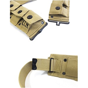 アメリカ軍M-1クリップベルトポーチレプリカ