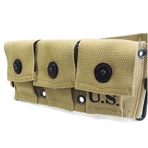アメリカ軍M-1クリップベルトポーチレプリカ
