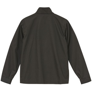 テカリを抑えた綿混・撥水加工、防風加工、裏地付スウィンブトップジャケット ブラック　M