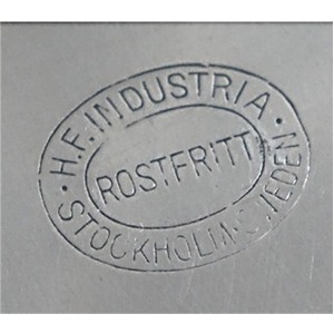 スウェーデン軍放出キドニーシャーレーステンレス未使用デッドストック