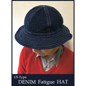 USタイプ デニムファティーグハット HH010YN 7 1/4【 レプリカ 】 