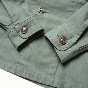 メル・キブソン主演映画"ワンス＆フォーエバー" Mode L USタイプ OG-107 ファティーグシャツ 長袖 J S086YN 16 1/2（X L） 【 レプリカ 】 