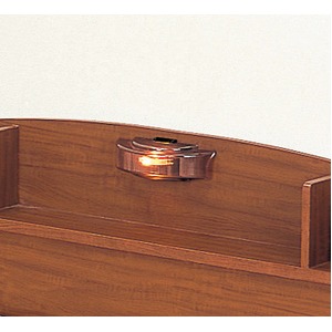 照明付き 宮付き 引き出し付き 国産すのこフロアベッド シングル (フレームのみ) ブラウン 日本製ベッドフレーム