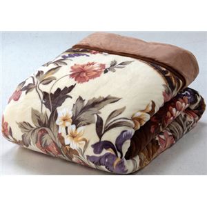 【シンサレートTM】 ワイド＆ロング毛布布団/掛け布団 【2色組 シングル/グリーン・ブラウン】 高機能中綿使用 大判サイズ 軽量