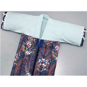 綿フラノかいまき衿カバー 2色組(ピンク/ブルー) 130×45cm