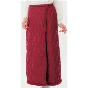 あったか裏ファー巻きスカート ココア M〜3L対応