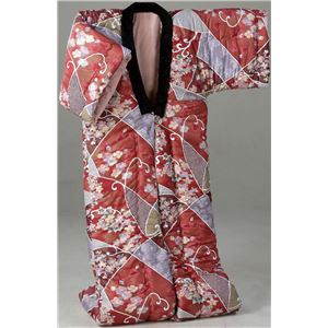 <日本製>ふっくら綿混かいまき ピンク