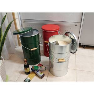 オバケツライスストッカー緑5kg