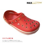 クロックス クロックバンド パンク カスタム 赤 flame crocs custom crocband クロッグ サンダル 24cm(M6/W8)の詳細ページへ