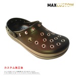 クロックス クロックバンド パンク カスタム 茶 espresso crocs custom crocband クロッグ サンダル 23cm(M5/W7)の詳細ページへ