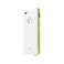 iPhone5  iPhone5S iPhoneSE  Jo[Tryit Slim Fit CaseEMetalic Series (White~Green)