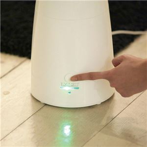 アロマ超音波式加湿器 【2.5L】 推奨床面積(約)：和室6畳/洋室10畳 GF-50H-WH ホワイト(白)