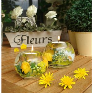 ドリームライト キャンドルホルダー UFO(S) スプリングフラワー CDD2341