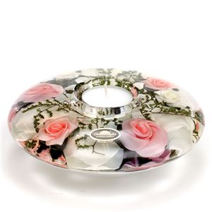 ドリームライト キャンドルホルダー UFOミニ ヴィクトリアローズ CDD7268