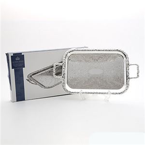 【訳あり・在庫処分】 QUEEN ANNE （クイーン・アン） オブロング トレイ S ハンドル付