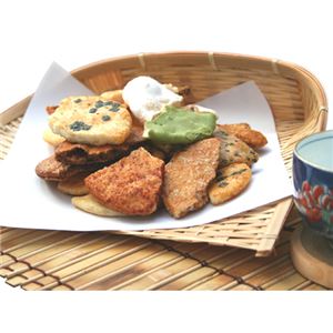 (せんべい茶屋本舗)われ草加せんべい 1kg缶