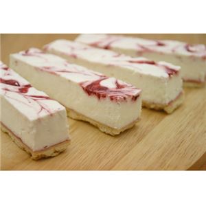 訳アリ!レアチーズケーキバー 計1kg プレーン+イチゴ