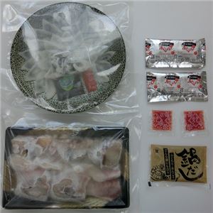 トラフク刺身・真ふくちりセット