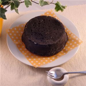 黒いチーズケーキ 3台 (直径約12cm)