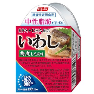 EPA・DHA配合 いわし梅煮しそ風味48缶