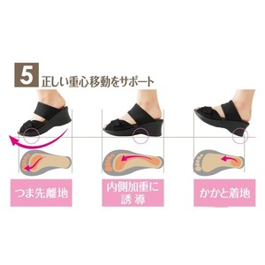 勝野式 足うらを癒すサンダル M