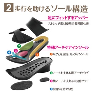 勝野式 足うらを癒すサンダル L
