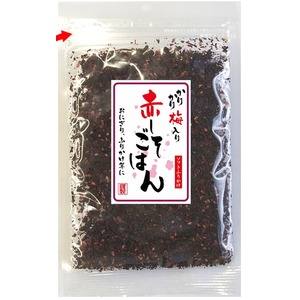 かりかり梅入りソフトふりかけ・赤しそごはん50ｇ【6個セット】