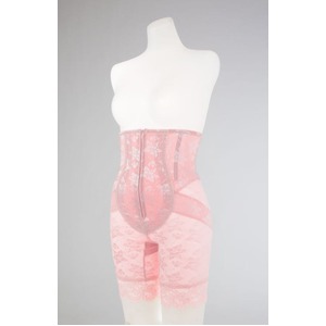 腰をいたわる ドクターロングガードルＭピンク