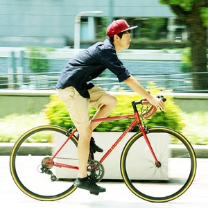 ロードバイク 700c（約28インチ）/レッド(赤) シマノ14段変速 軽量 重さ11.5kg 【ORPHEUS】 オルフェウスCAR-013