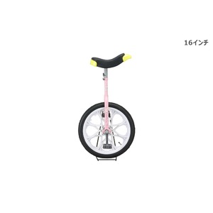 一輪車 16インチ/ピンク 重さ/3.0kg スタンド付き 【Raychell】 レイチェル 1H-16R/18R