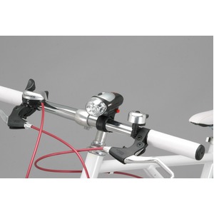 高輝度5連LEDライト(自転車ライト) 【SIDE-A】 FL-501 ブラック(黒) 〔自転車パーツ/アクセサリー〕