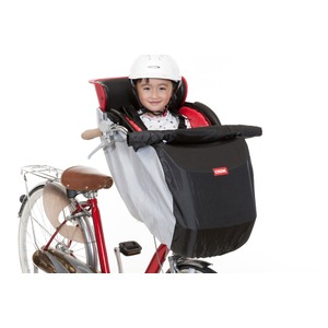 自転車カバー/ヘッドレスト付き前幼児座席用 風防レインカバー【OGK】 RCF-001 〔自転車パーツ/アクセサリー〕