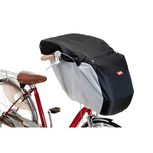 自転車カバー/ヘッドレスト付き前幼児座席用 風防レインカバー【OGK】 RCF-001 〔自転車パーツ/アクセサリー〕