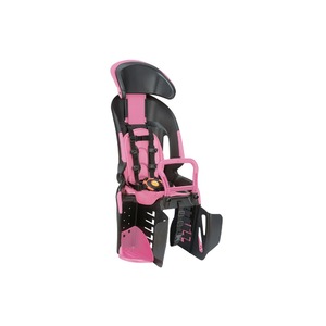 ヘッドレスト付き後ろ用子供乗せ(自転車用チャイルドシート) 【OGK】RBC-011DX3 ブラック(黒)/ピンク
