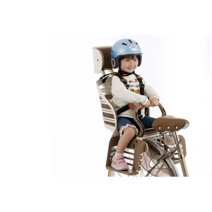 ヘッドレスト付きデラックス後ろ用子供乗せ(自転車用チャイルドシート) 【OGK】RBC-007DX3 グレー(灰)