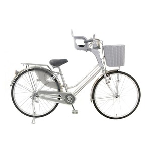 フロント子供乗せ(自転車用チャイルドシート) 前用 【OGK】FBC-003S2 Wグレー(灰) 〔自転車パーツ/アクセサリー〕