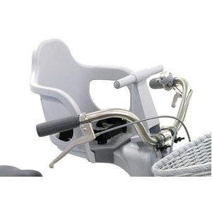 フロント子供乗せ(自転車用チャイルドシート) 前用 【OGK】FBC-003S2 Wグレー(灰) 〔自転車パーツ/アクセサリー〕