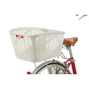 大型バスケット(自転車カゴ) 前/後ろ用 【OGK】SB-011 こげ茶 〔自転車パーツ/アクセサリー〕