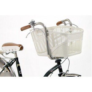 大型バスケット(自転車カゴ) 前/後ろ用 【OGK】SB-011 黒 〔自転車パーツ/アクセサリー〕