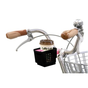 ドリンクホルダー 【OGK】 PBH-003 ブラック(黒)&グリーン(緑) 〔自転車パーツ/アクセサリー〕