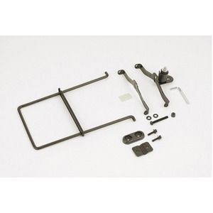 ATB/クロスバイク用バスケット(自転車カゴ) 脱着可 【OGK】FB-022X ブラック(黒) 〔自転車パーツ/アクセサリー〕