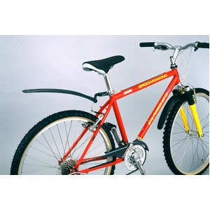 ATB用フェンダー(泥除け) 【OGK】 MF-007 ガンメタ 〔自転車パーツ/アクセサリー〕