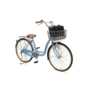 大型籐風バスケット(自転車カゴ) 【OGK】FB-038K ブラック(黒) 〔自転車パーツ/アクセサリー〕