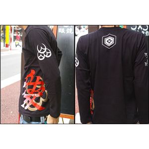 愛・直江兼続 長Tシャツ 楽 L 黒