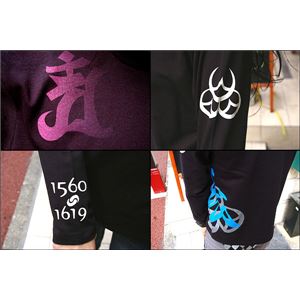 義・直江兼続 長Tシャツ 楽 L 黒