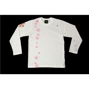 傾奇者・前田慶次 長Tシャツ 楽 L 白