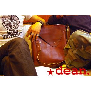 ��dean�i�f�B�[���j unisex vertical large ���U�[�o�b�O tan