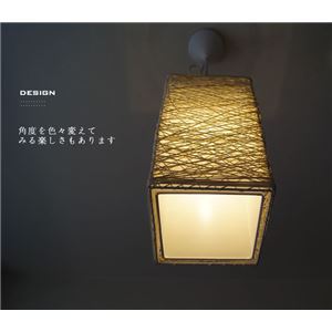 ペンダントライト(吊り下げ型照明器具) 竹/バンブー製 アジアンテイスト 〔リビング照明/ダイニング照明/和室照明〕