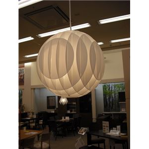 ペンダントライト(吊り下げ型照明器具) ボール型/球形 簡単取り付け 〔リビング照明/ダイニング照明〕