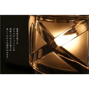ペンダントライト(吊り下げ型照明器具) ガラス製 香水瓶モチーフ レトロ風 〔リビング照明/ダイニング照明〕